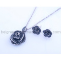 Mode Rose Design Set Schmuck